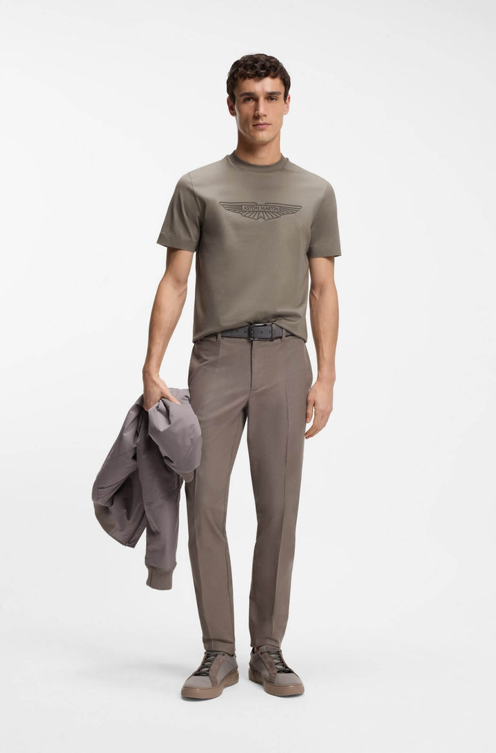 BOSS T-Shirts Regular Fit - C-THOMPSON 243_AM 50555843- Concorde Fashion#color_grey-077