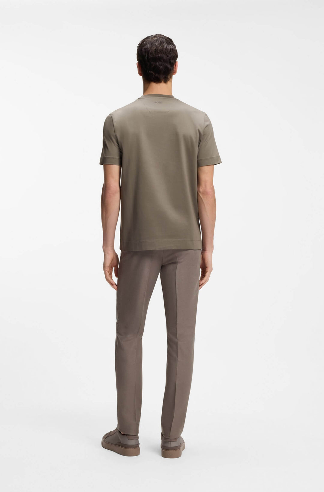 BOSS T-Shirts Regular Fit - C-THOMPSON 243_AM 50555843- Concorde Fashion#color_grey-077