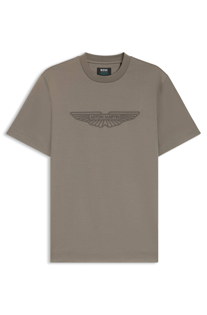 BOSS T-Shirts Regular Fit - C-THOMPSON 243_AM 50555843- Concorde Fashion#color_grey-077