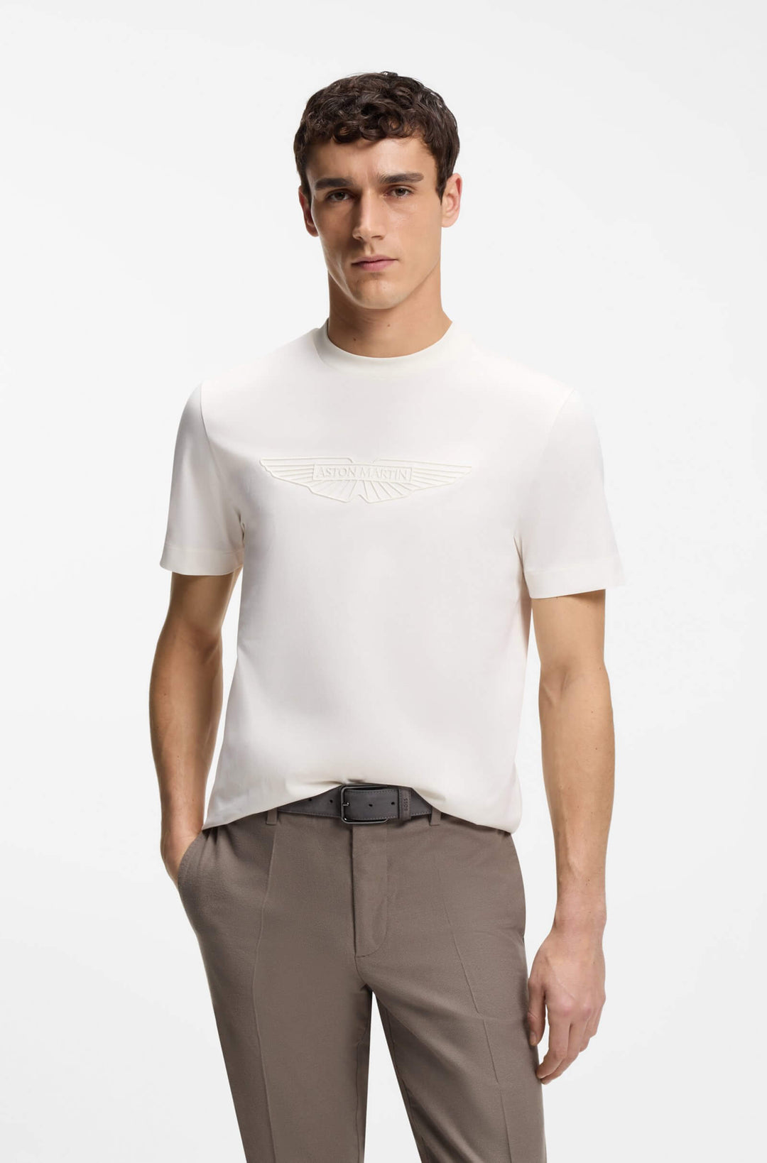 BOSS T-Shirts Regular Fit - C-THOMPSON 243_AM 50555843- Concorde Fashion#color_white-118