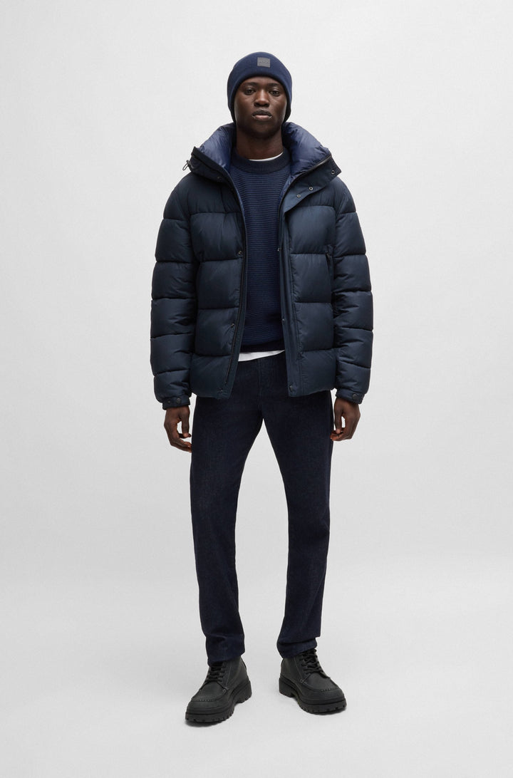 BOSS Sweaters Regular Fit in Cotton Mix - AMERCURY 10263266 01-50523575- Concorde Fashion#color_navy-404