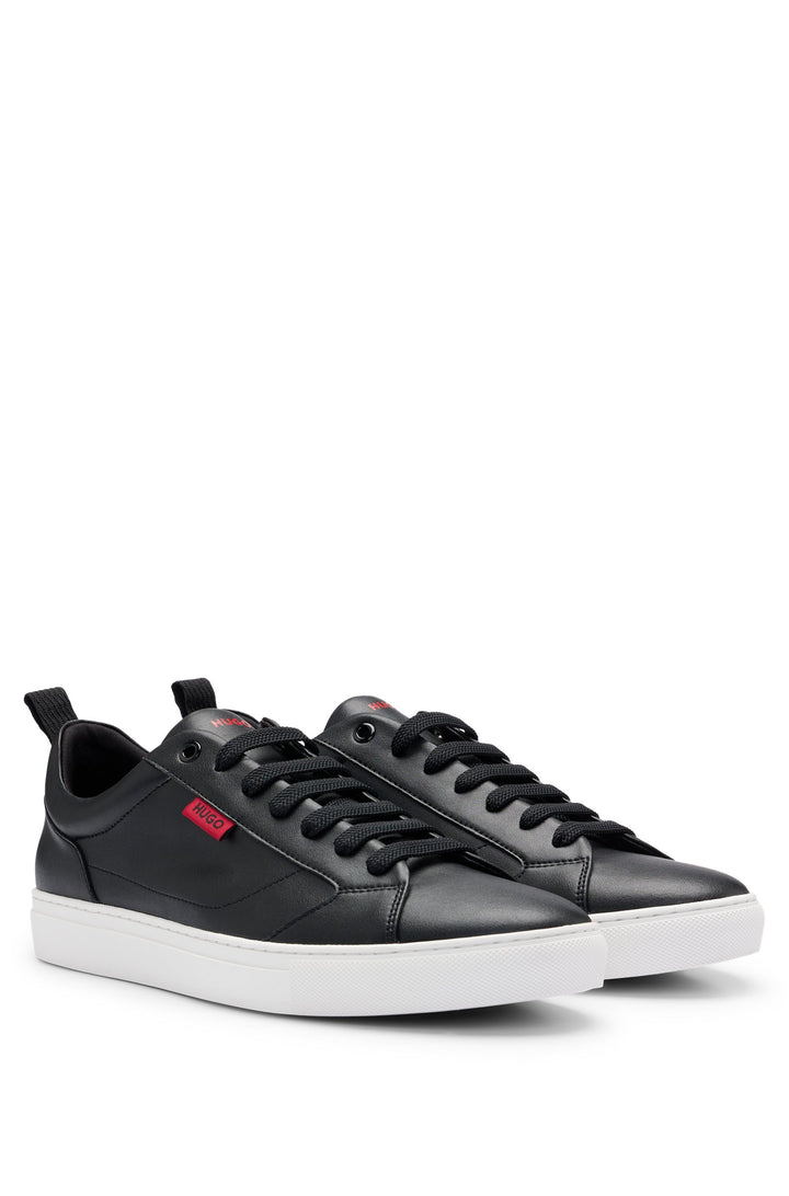 HUGO Sneakers Standard Sole in Polyester Mix - MORRIE_TENN_NAPU 10263296 01-50523642- Concorde Fashion#color_black-001