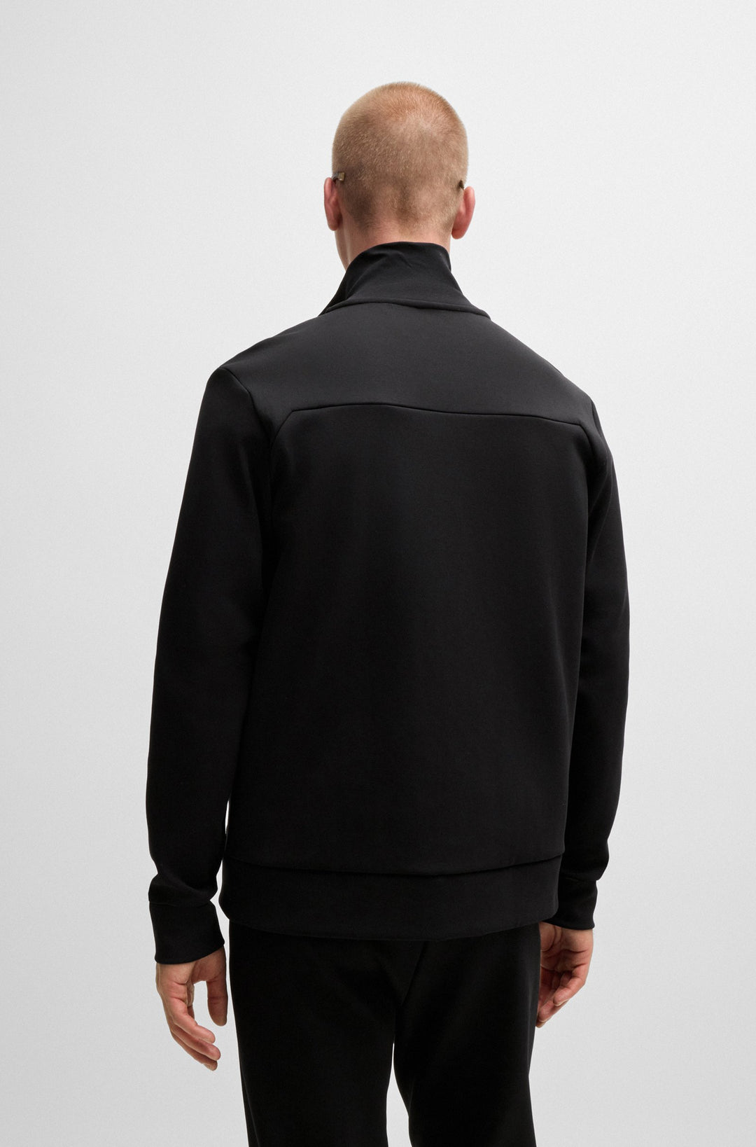 BOSS Sweatshirts Regular Fit in Cotton Mix - SKAZ 1 10263369 01-50523896- Concorde Fashion#color_black-001