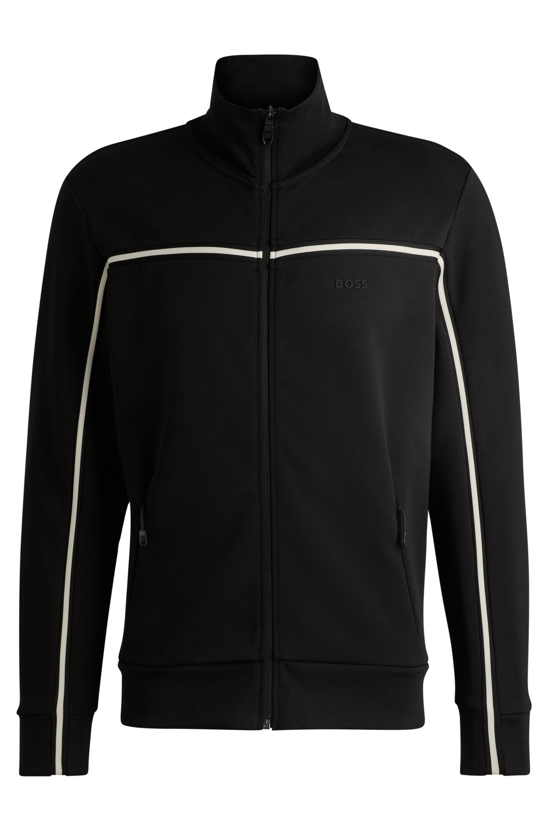 BOSS Sweatshirts Regular Fit in Cotton Mix - SKAZ 1 10263369 01-50523896- Concorde Fashion#color_black-001