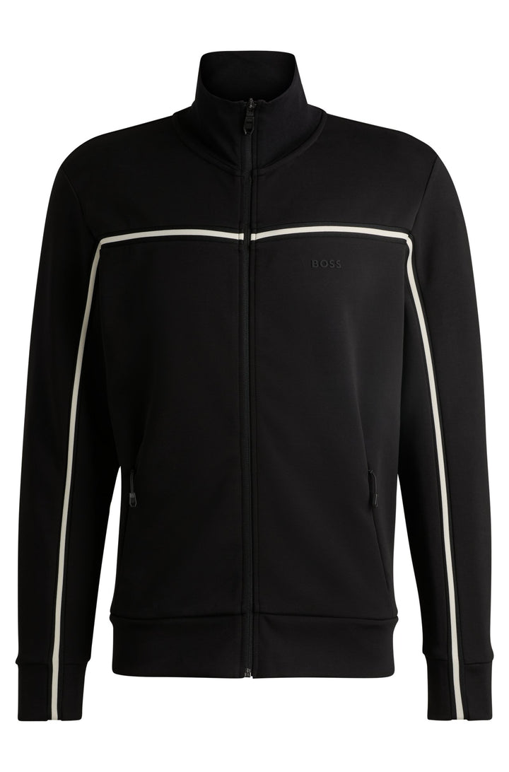 BOSS Sweatshirts Regular Fit in Cotton Mix - SKAZ 1 10263369 01-50523896- Concorde Fashion#color_black-001