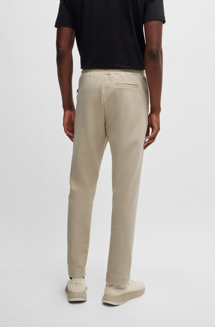 BOSS Jogging Pants Regular Fit in Cotton Mix - HADIM 1 10263369 01-50523903- Concorde Fashion#color_beige-271