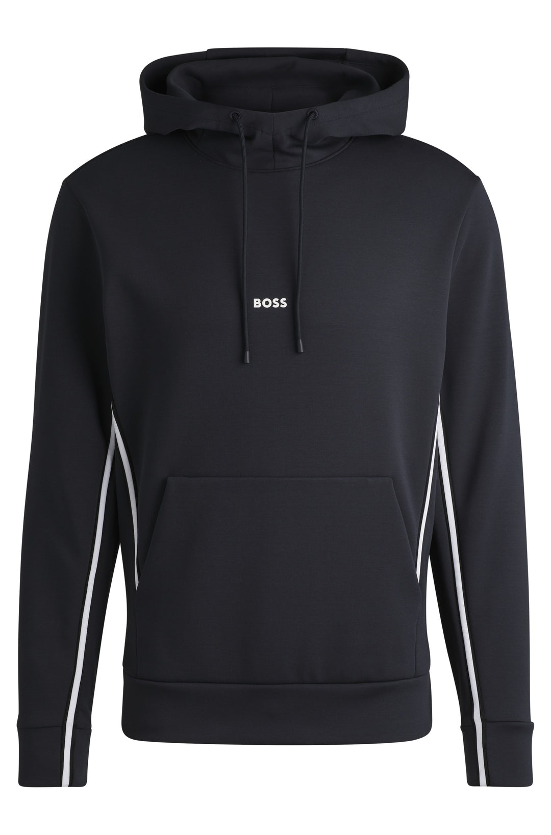 BOSS Hoodies Regular Fit in Cotton Mix - SOODY 1 10263369 01-50523905- Concorde Fashion#color_navy-402