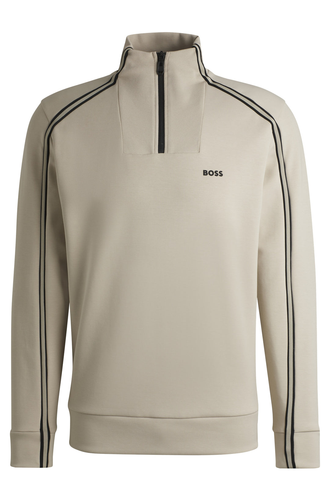 BOSS Sweatshirts Regular Fit in Cotton Mix - SWEAT 1 10263369 01-50523911- Concorde Fashion#color_beige-271