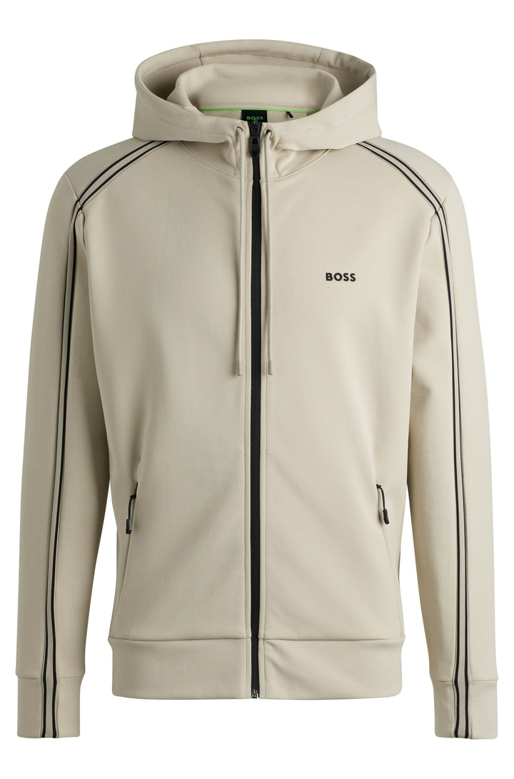 BOSS Hoodies Regular Fit in Cotton Mix - SAGGY 1 10263369 01-50523912- Concorde Fashion#color_beige-271