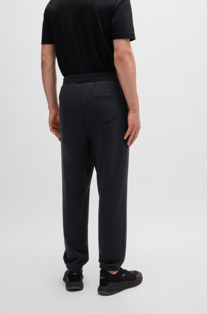 BOSS Jogging Pants Relaxed Fit in Polyester Mix - HUGGEL 10263372 01-50523899- Concorde Fashion#color_black-001