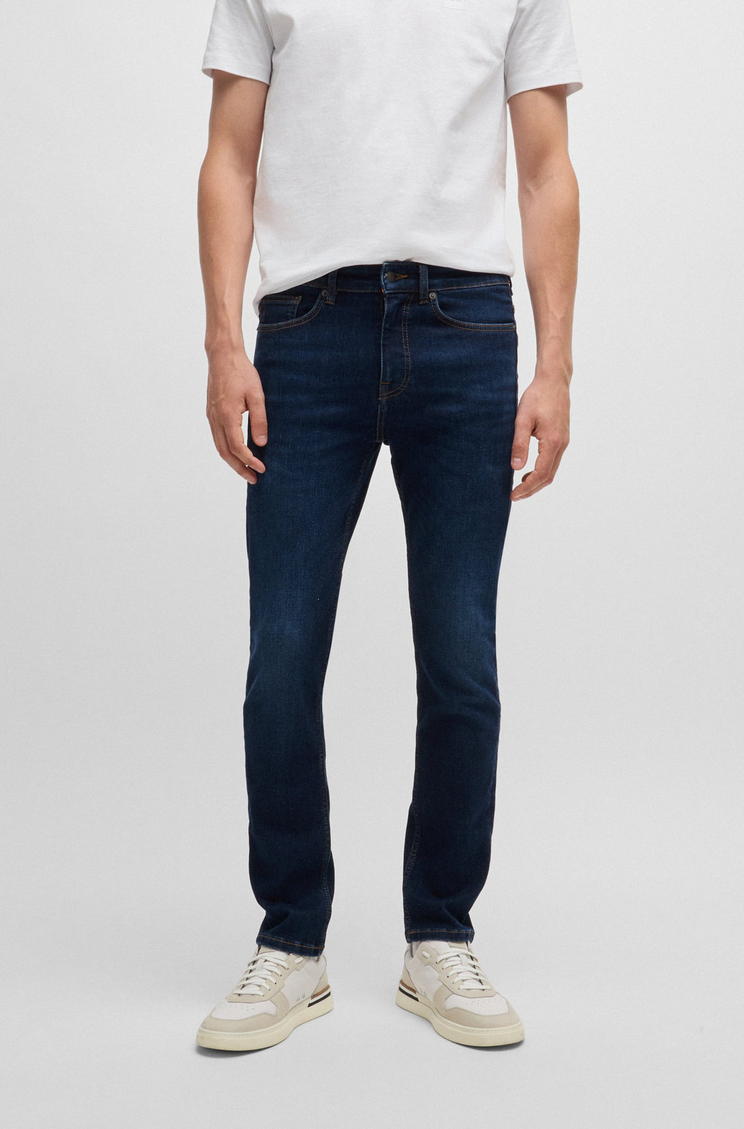 BOSS Jeans Slim Fit in Cotton Mix - DELAWARE BO 10263424 02-50526945- Concorde Fashion#color_blue-426