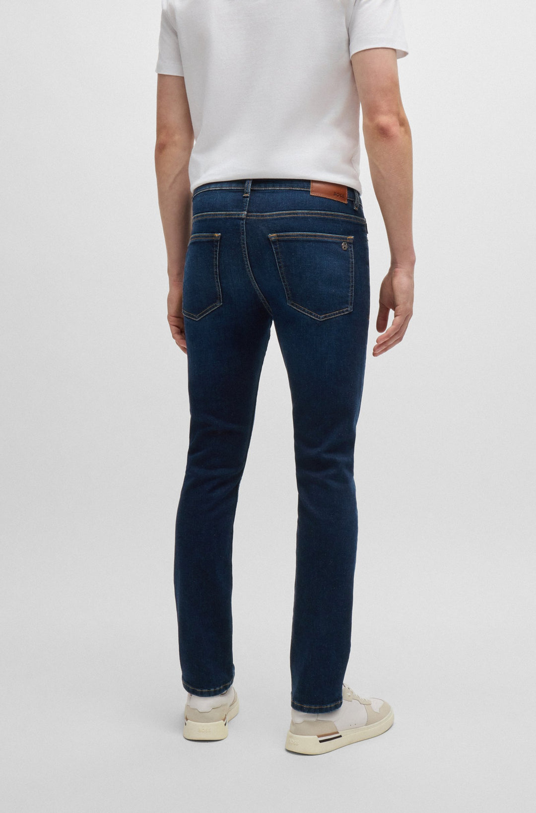 BOSS Jeans Slim Fit in Cotton Mix - DELAWARE BO 10263424 02-50526945- Concorde Fashion#color_blue-426