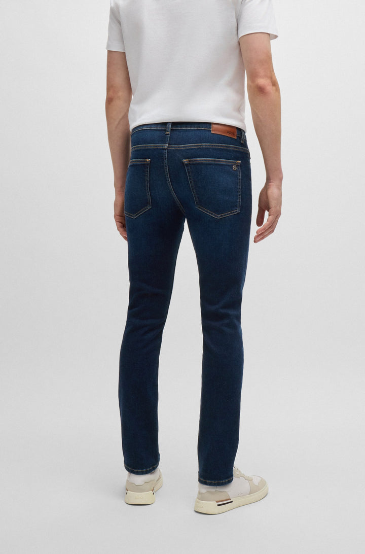 BOSS Jeans Slim Fit in Cotton Mix - DELAWARE BO 10263424 02-50526945- Concorde Fashion#color_blue-426