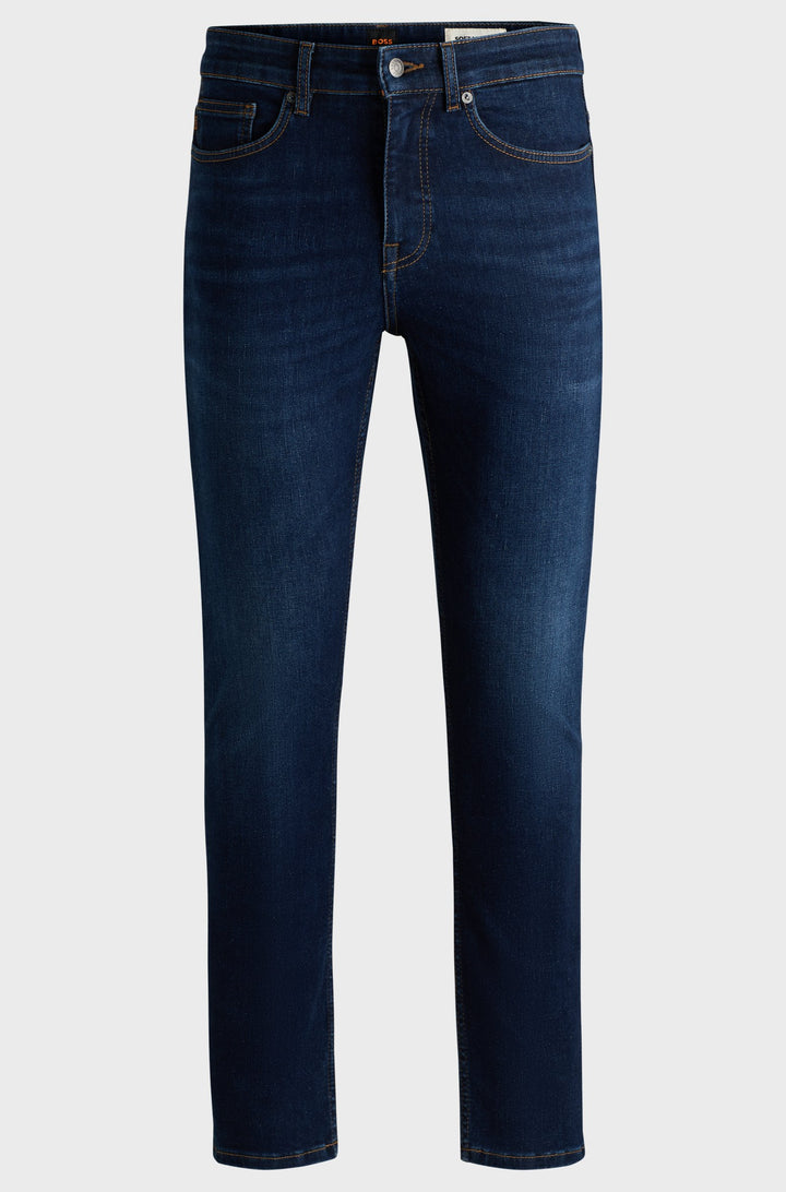 BOSS Jeans Slim Fit in Cotton Mix - DELAWARE BO 10263424 02-50526945- Concorde Fashion#color_blue-426