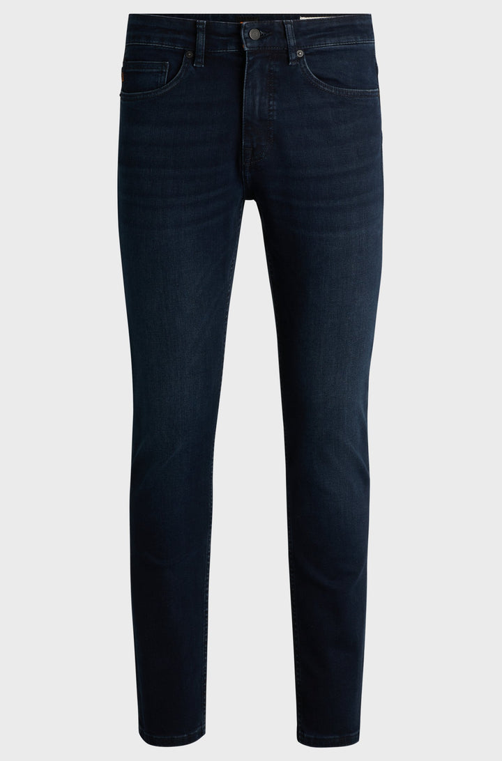 BOSS Jeans Slim Fit in Cotton Mix - DELAWARE BO 10263435 01-50524087- Concorde Fashion#color_navy-404