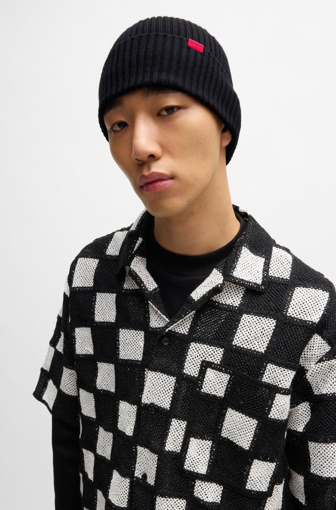 HUGO Hats  in Wool - XOLA 10263714 01-50524570- Concorde Fashion#color_black-001