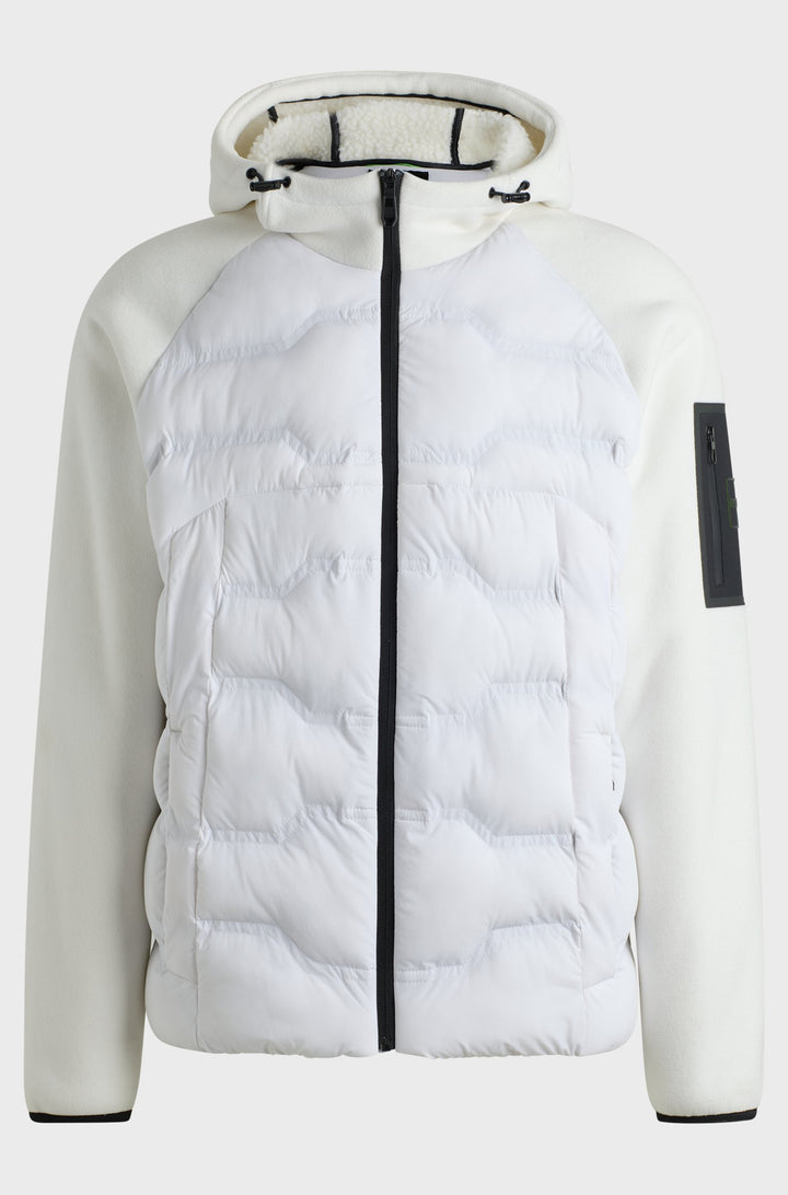 BOSS Casual Jackets Regular Fit in Polyester - J_CLOUD 10263844 01-50515114- Concorde Fashion#color_white-100