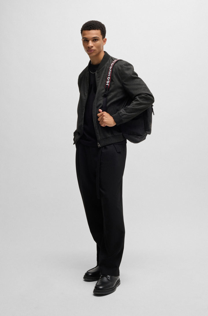 HUGO Blazers Slim Fit in Polyetser Mix - UKASHI232X 10263886 01-50525020- Concorde Fashion#color_grey-063