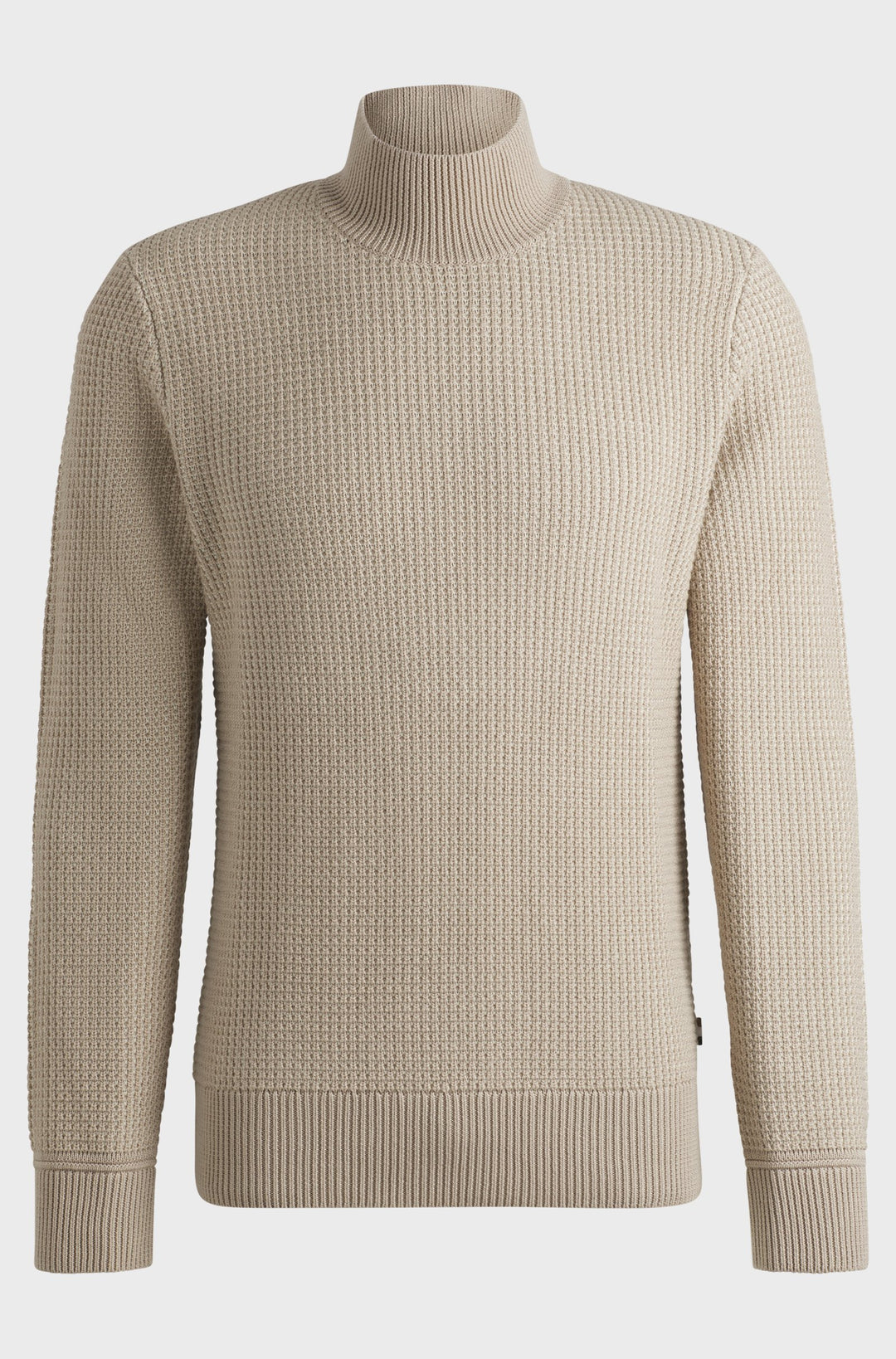 BOSS Sweaters Regular Fit in Cotton Mix - H-EMAURELIO 10265478 01-50526833- Concorde Fashion#color_beige-275