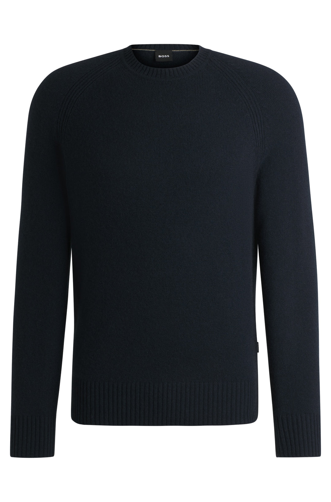BOSS Sweaters Regular Fit in Wool - H-EMALVO 10265480 01-50526836- Concorde Fashion#color_navy-404