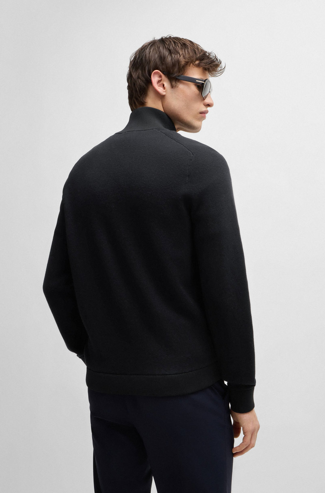 BOSS Casual Jackets Regular Fit in Cotton Mix - H-ESFERO 10265506 01-50526835- Concorde Fashion#color_black-001