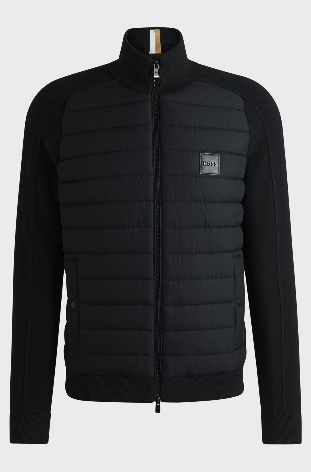 BOSS Casual Jackets Regular Fit in Cotton Mix - H-ESFERO 10265506 01-50526835- Concorde Fashion#color_black-001