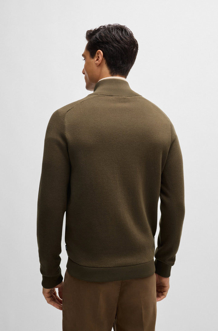 BOSS Casual Jackets Regular Fit in Cotton Mix - H-ESFERO 10265506 01-50526835- Concorde Fashion#color_green-361