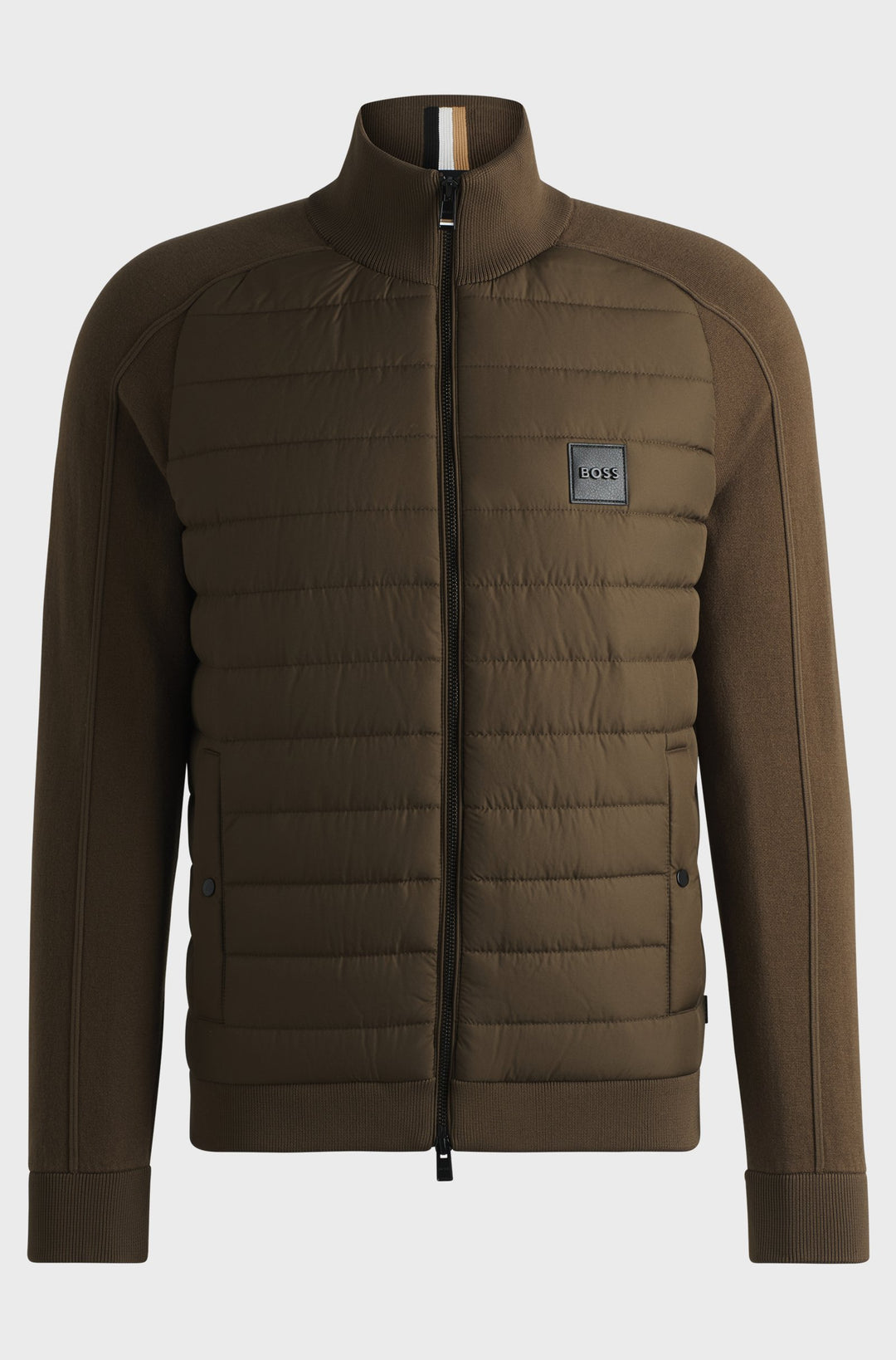 BOSS Casual Jackets Regular Fit in Cotton Mix - H-ESFERO 10265506 01-50526835- Concorde Fashion#color_green-361
