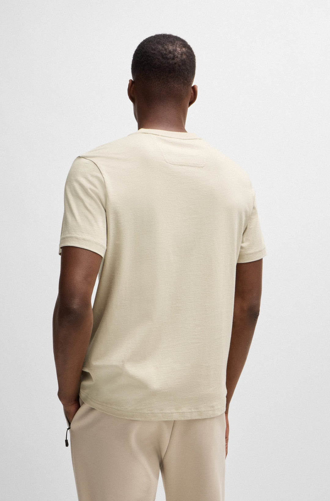 BOSS T-Shirts Regular Fit in Cotton - TEE 1 10265583 01-50525208- Concorde Fashion#color_beige-271
