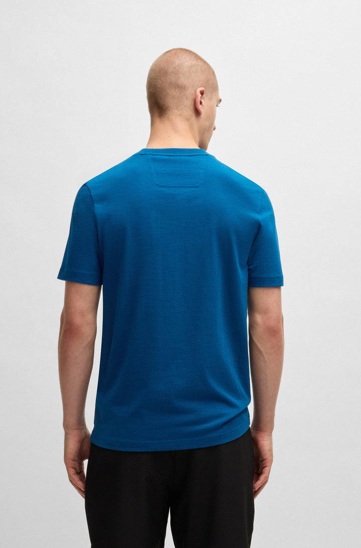 BOSS T-Shirts Regular Fit in Cotton - TEE 1 10265583 01-50525208- Concorde Fashion#color_blue-494