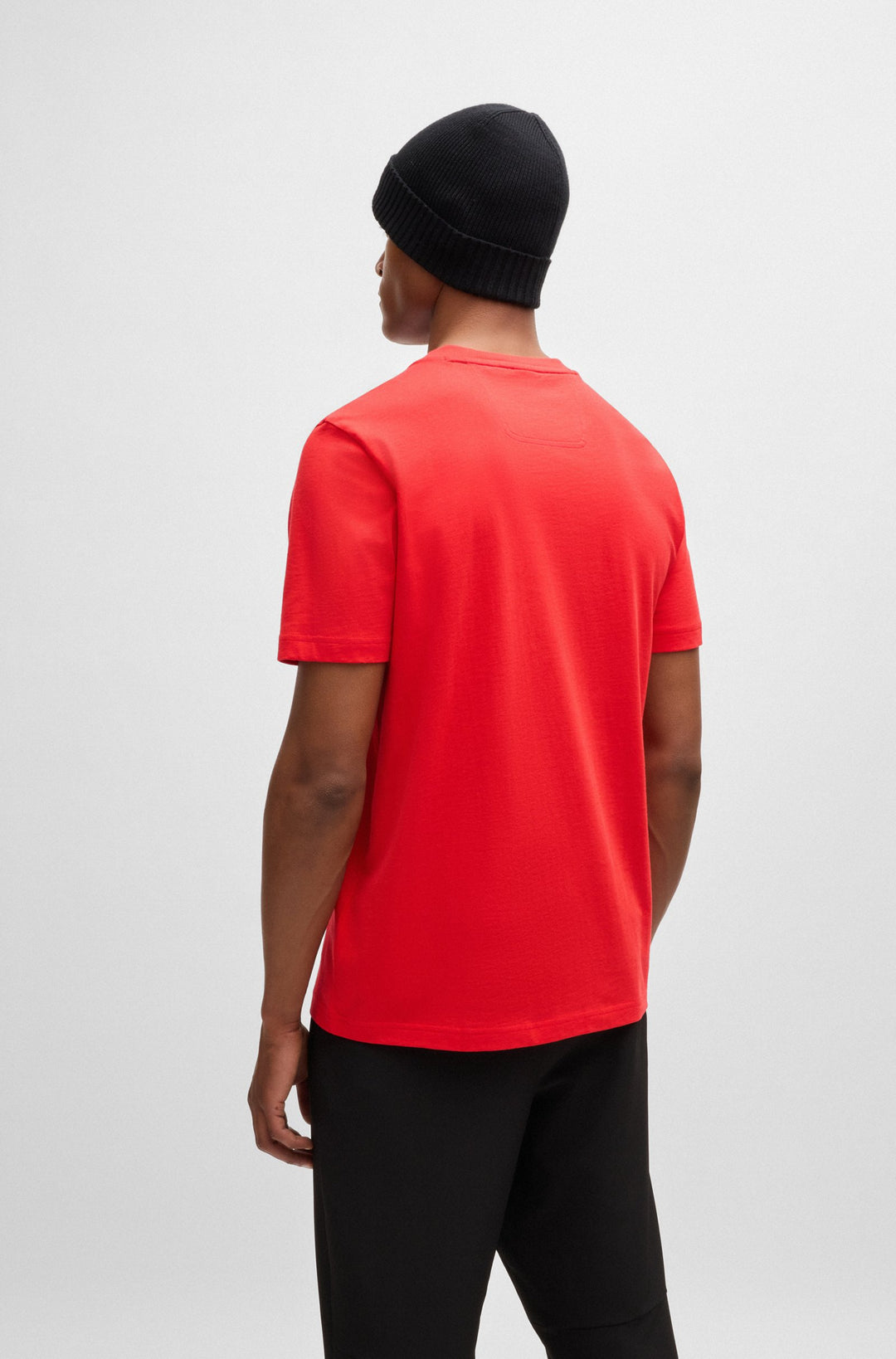 BOSS T-Shirts Regular Fit in Cotton - TEE 1 10265583 01-50525208- Concorde Fashion#color_red-645