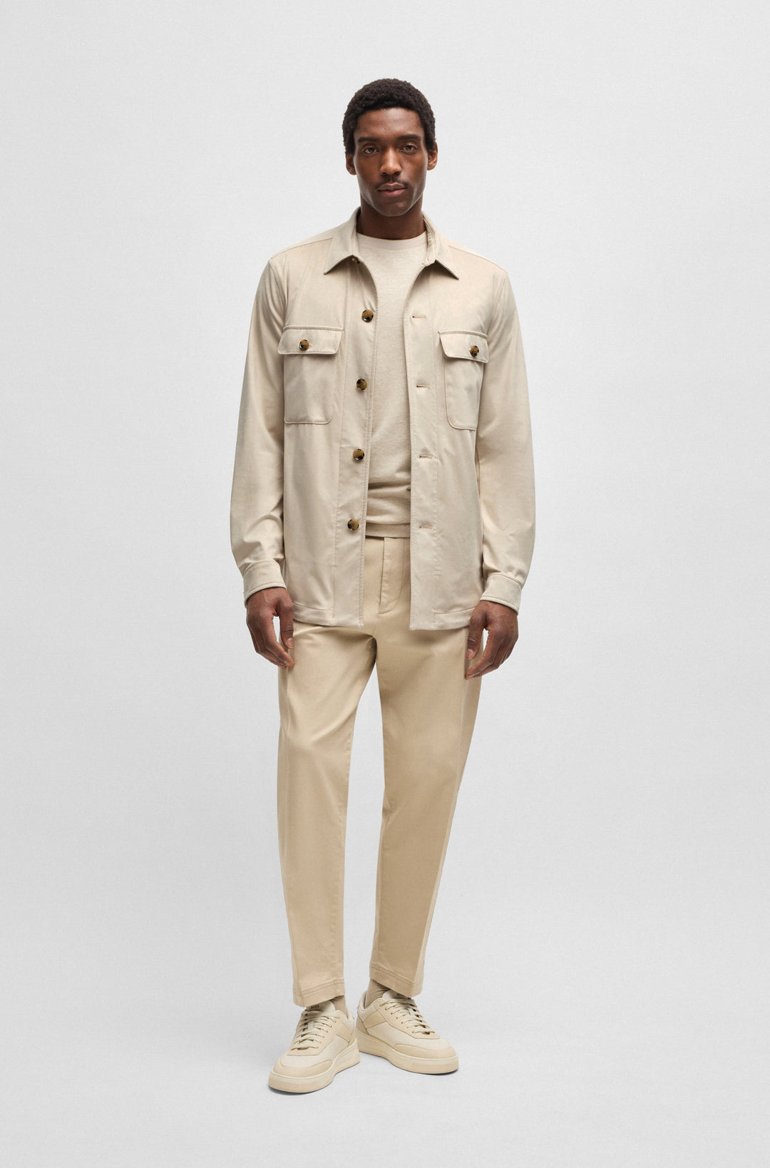 BOSS Blazers  in Polyester Mix - C-CARPER-OS-244 10265608 01-50535666- Concorde Fashion#color_white-131