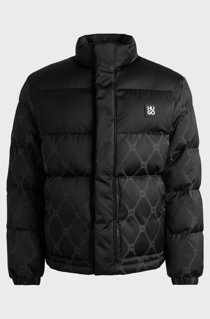 HUGO Casual Jackets Regular Fit in Polyester - BALTO2411 10265644 01-50525347- Concorde Fashion#color_black-001