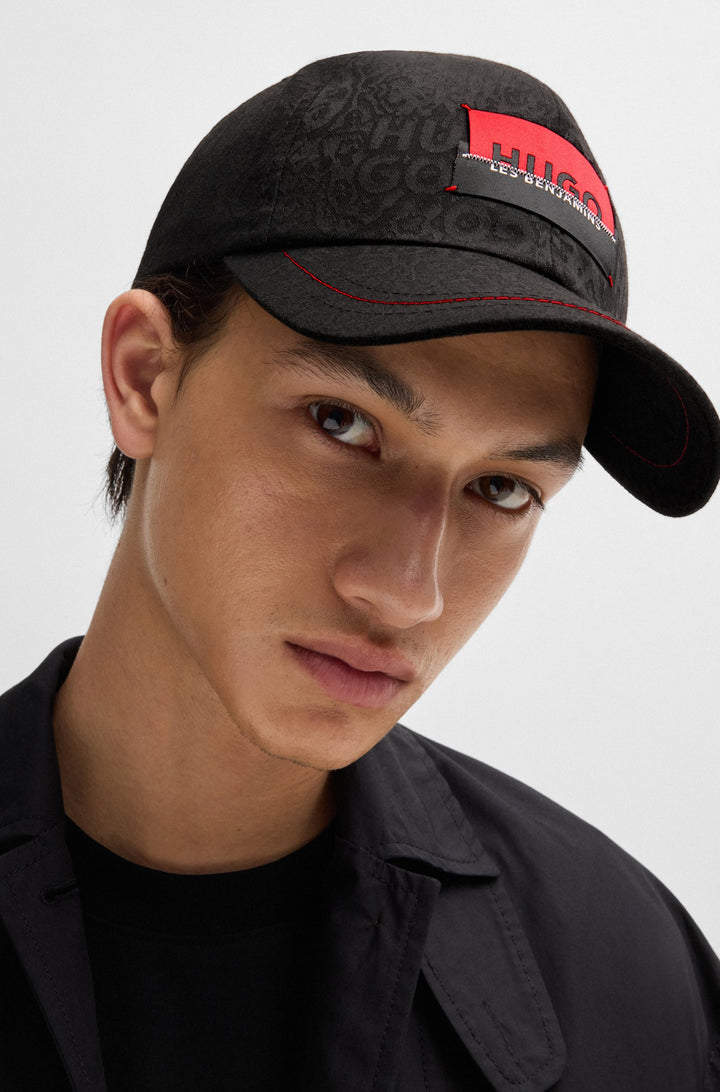 HUGO Hats  in Polyester Mix - JALE_LB 10265712 01-50527331- Concorde Fashion#color_black-001