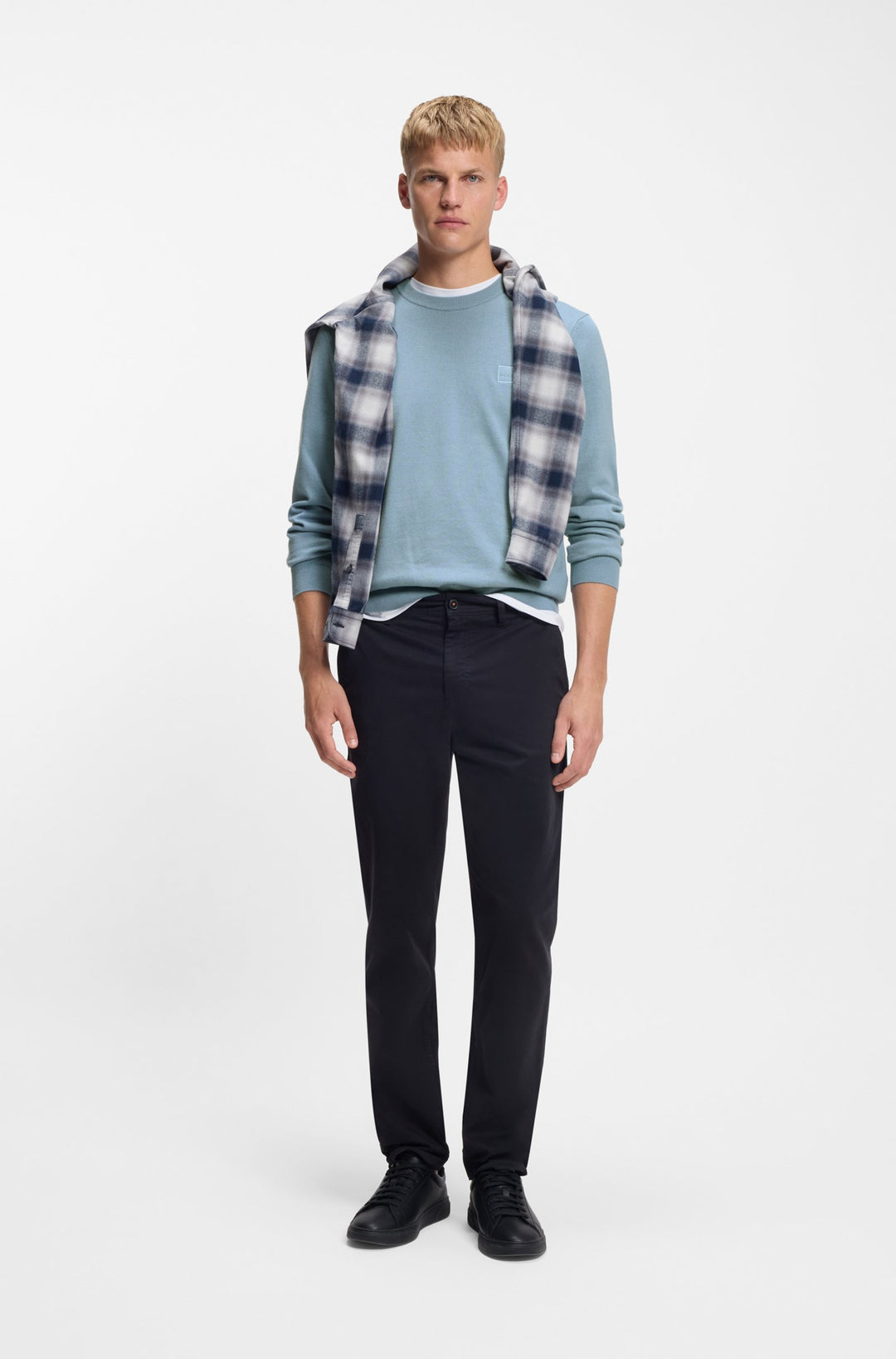 BOSS Sweaters Regular Fit - KANOVANO_S 50527583- Concorde Fashion#color_blue-451