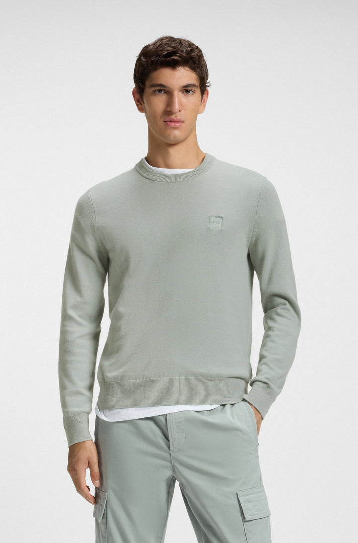 BOSS Sweaters Regular Fit - KANOVANO_S 50527583- Concorde Fashion#color_green-351