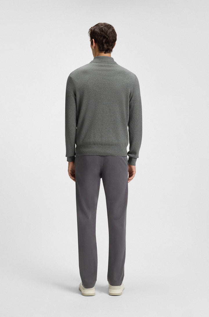 BOSS Sweaters Regular Fit - KANOVANO_S 50527583- Concorde Fashion#color_silver-041