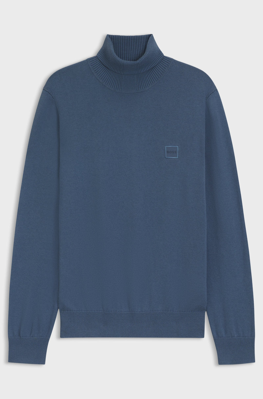 BOSS Sweaters Regular Fit in Cotton Mix - AKIRO_S 10265865 01-50527573- Concorde Fashion#color_blue-495