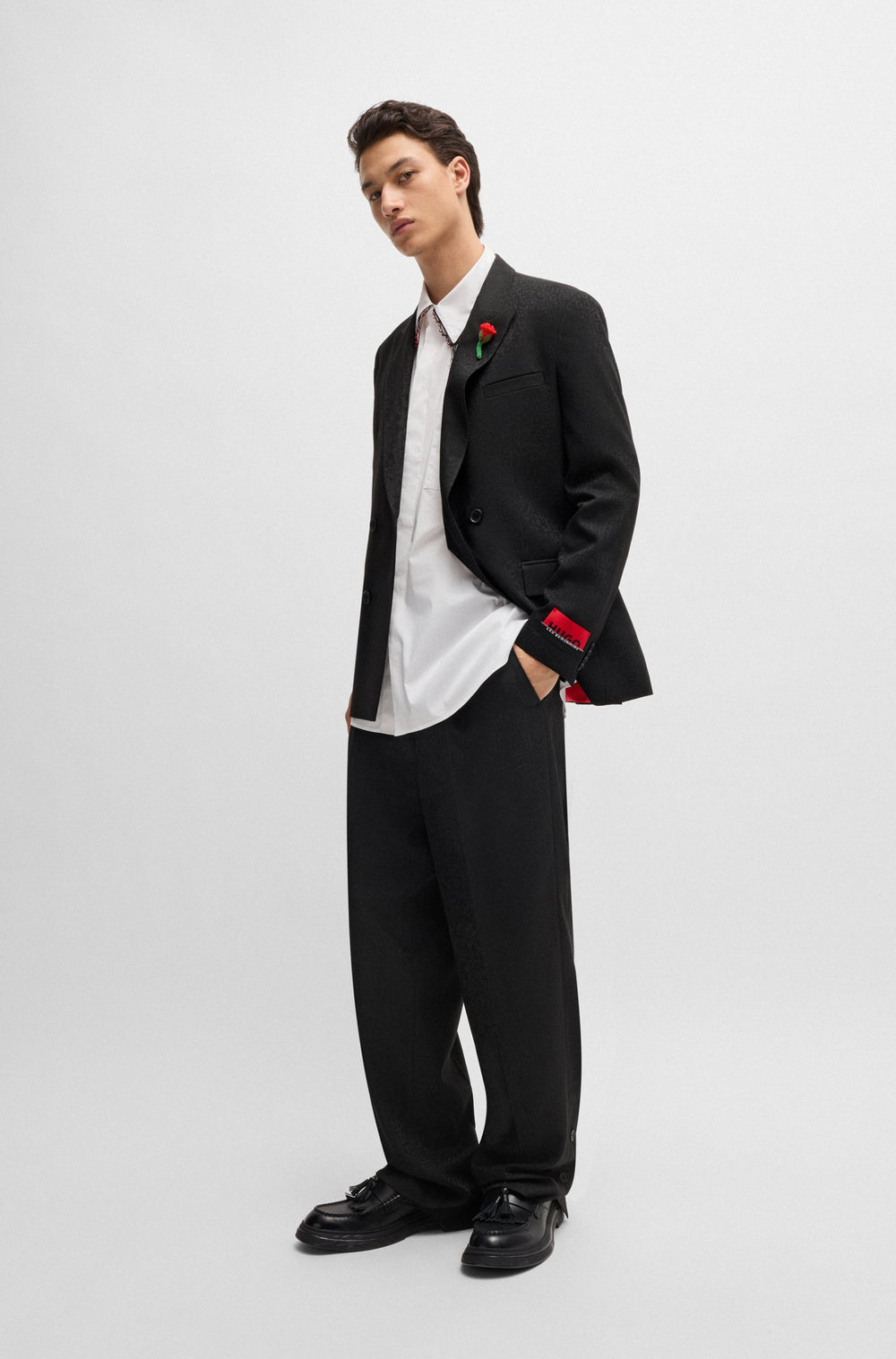 HUGO Blazers Modern Fit in Polyester Mix - HASAN_LB 10265918 01-50527927- Concorde Fashion#color_assorted-986