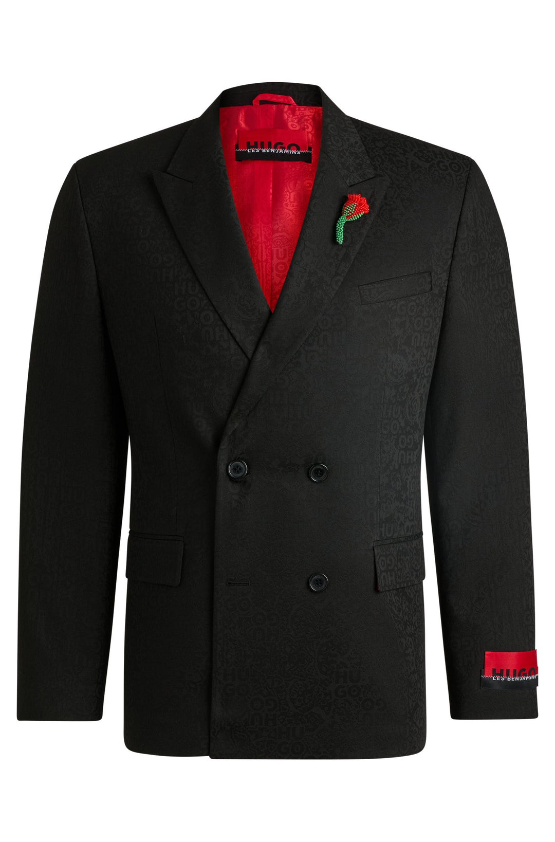 HUGO Blazers Modern Fit in Polyester Mix - HASAN_LB 10265918 01-50527927- Concorde Fashion#color_assorted-986