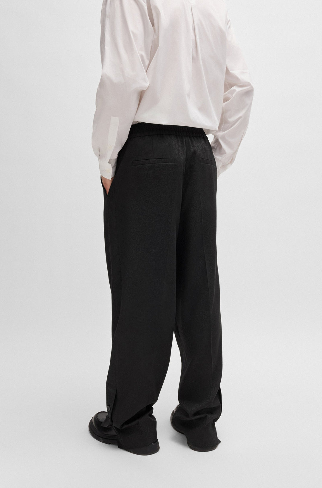 HUGO Trousers Modern Fit in Polyester Mix - KAYA_LB 10265918 01-50527928- Concorde Fashion#color_assorted-986