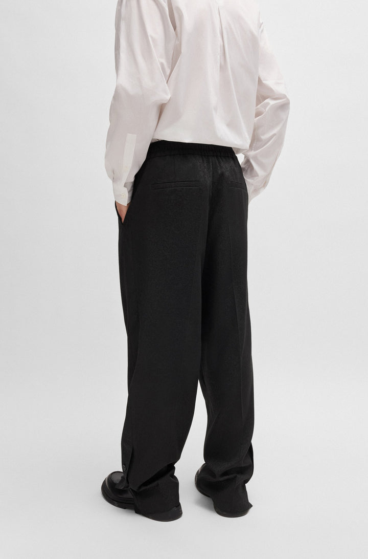 HUGO Trousers Modern Fit in Polyester Mix - KAYA_LB 10265918 01-50527928- Concorde Fashion#color_assorted-986