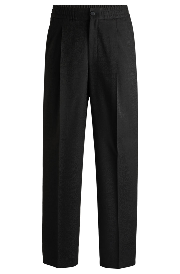 HUGO Trousers Modern Fit in Polyester Mix - KAYA_LB 10265918 01-50527928- Concorde Fashion#color_assorted-986