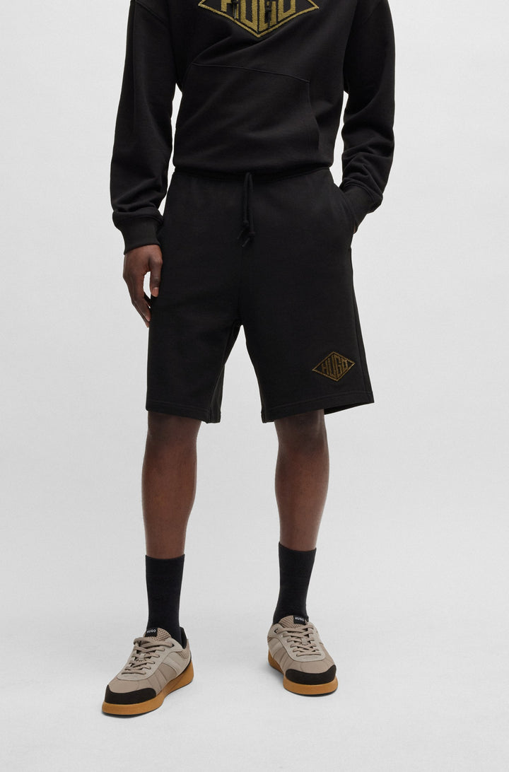 HUGO Shorts Relaxed Fit - DAMTUS 50534953- Concorde Fashion#color_black-001