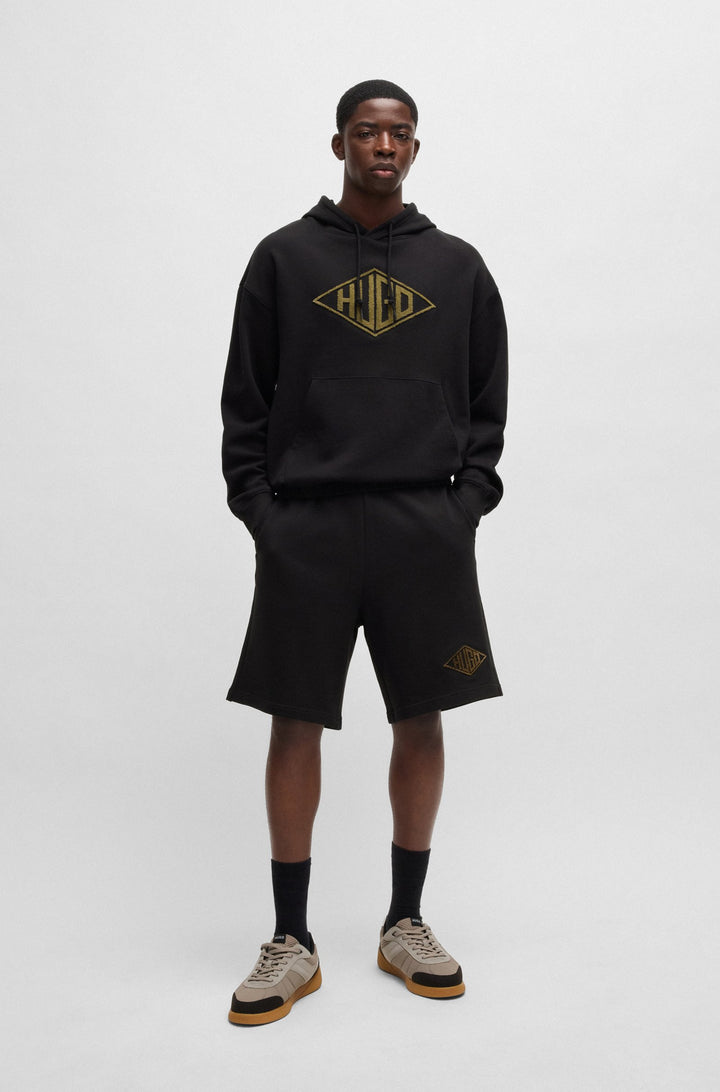HUGO Shorts Relaxed Fit - DAMTUS 50534953- Concorde Fashion#color_black-001