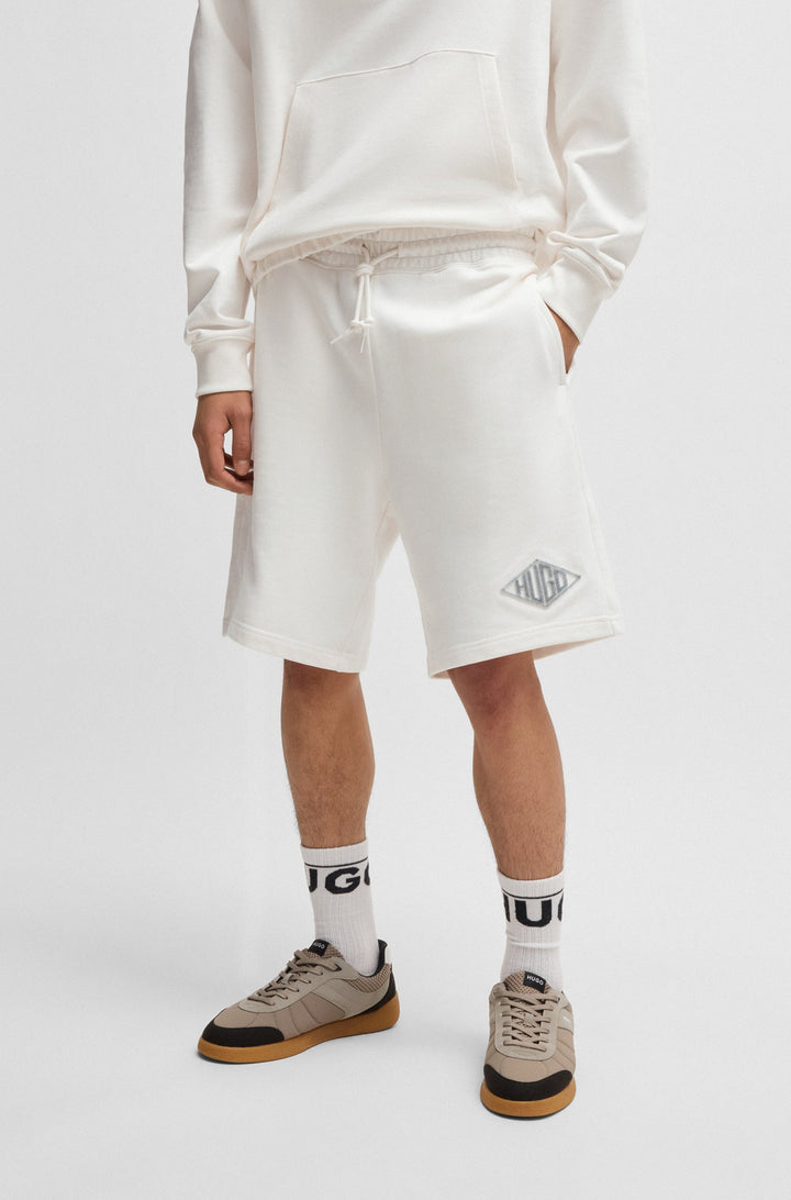 HUGO Shorts Relaxed Fit - DAMTUS 50534953- Concorde Fashion#color_white-102