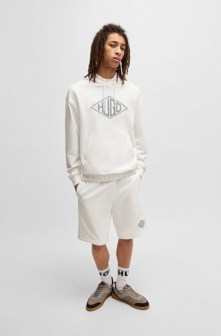 HUGO Shorts Relaxed Fit - DAMTUS 50534953- Concorde Fashion#color_white-102
