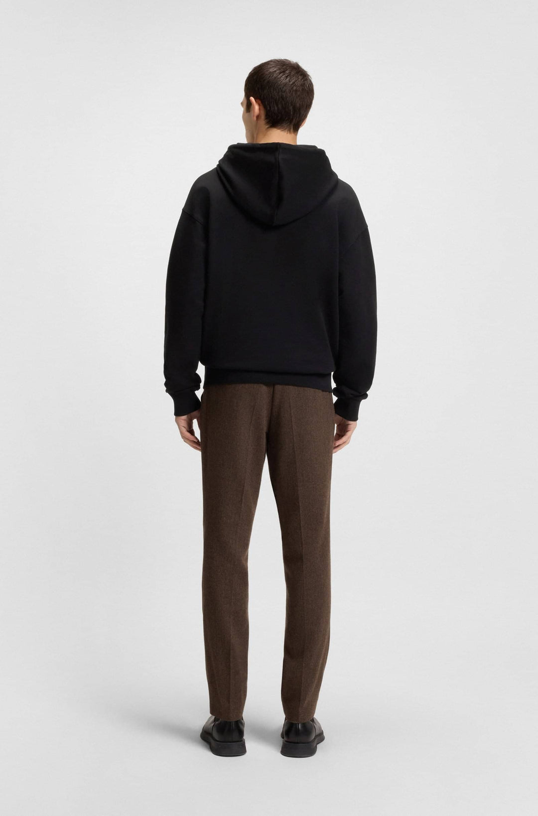 HUGO Hoodies Relaxed Fit - DUSPLITER 50542787- Concorde Fashion#color_black-001