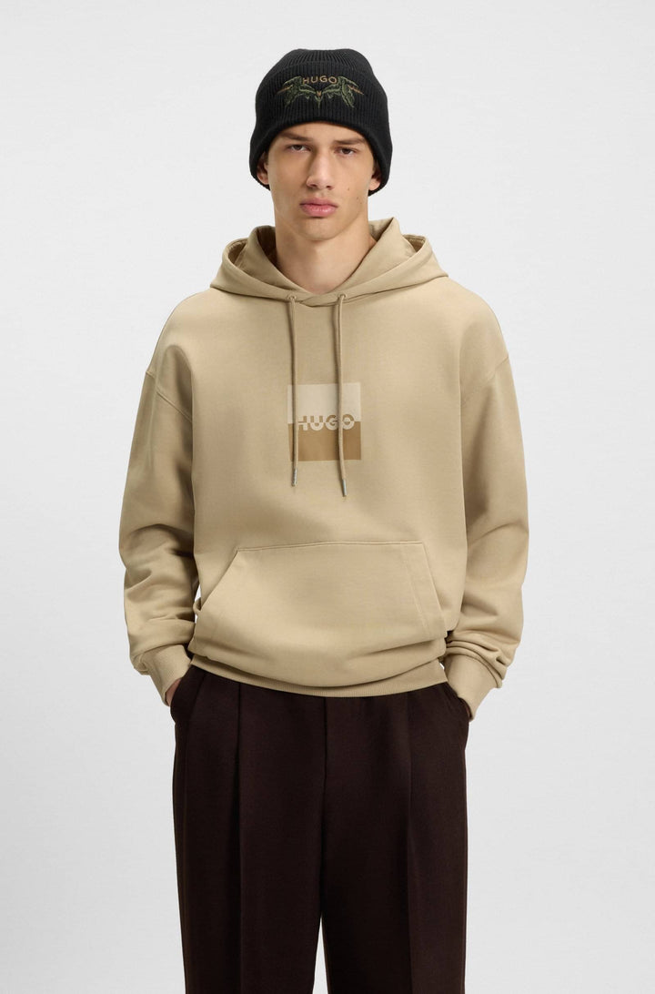 HUGO Hoodies Relaxed Fit - DUSPLITER 50542787- Concorde Fashion#color_beige-269