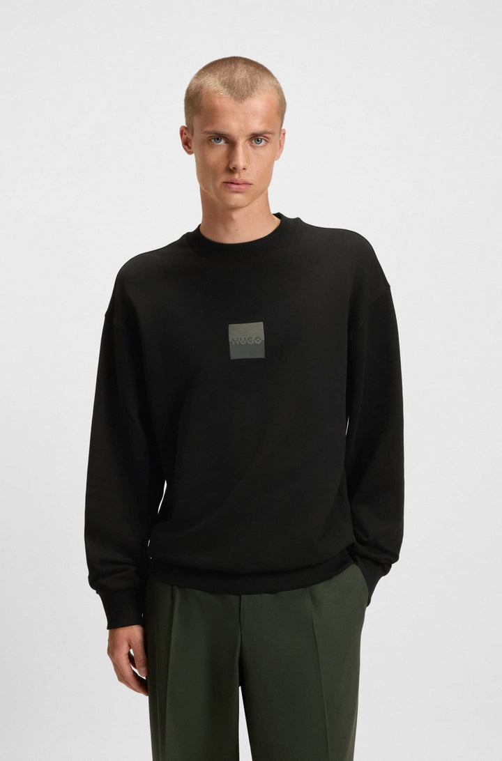 HUGO Sweatshirts Relaxed Fit - DUSPLITED 50542847- Concorde Fashion#color_black-001